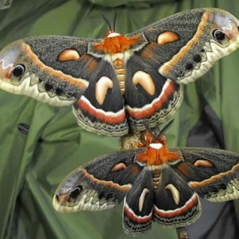 thumbnail for publication: Cecropia Moth, Cecropia Silk Moth, Robin Moth, Hyalophora cecropia Linnaeus (Insecta: Lepidoptera: Saturniidae: Saturniinae: Attacini)